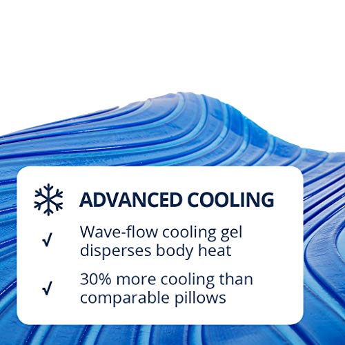 ViscoSoft - Arctic Ergo, Cuscino Gel a memoria di