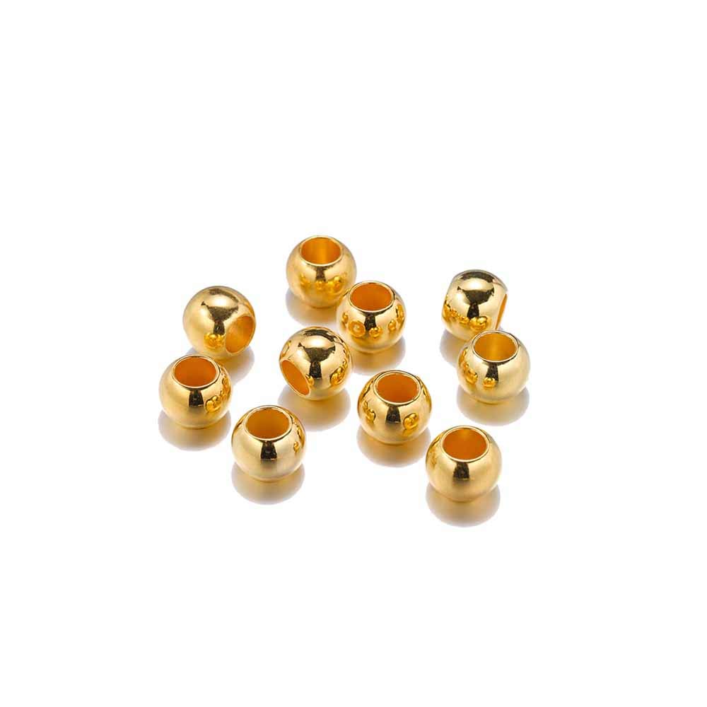 A Box of Golden Big Hole Beads - 150 pcs - 8mm (B08XXKRNJ2) Amazon Price History, Amazon Price Tracker