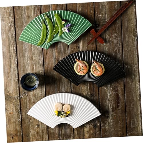 Plato cerámico japonés estilo Zerodeko para sushi miniatura 5