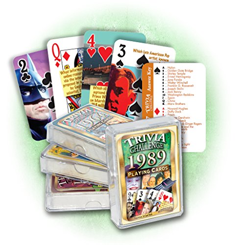 Flickback 1989 Trivia Playing Cards: Birthday miniatura 3