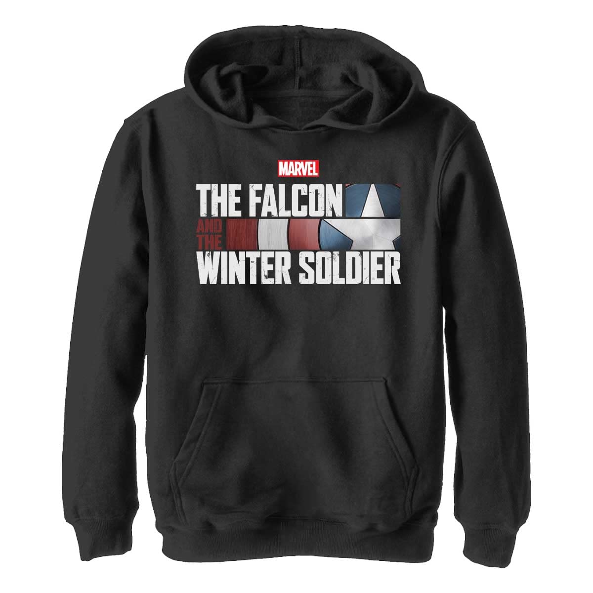 Marvel Falcon & WS, Sudadera Bebe Niños, Schwarz,