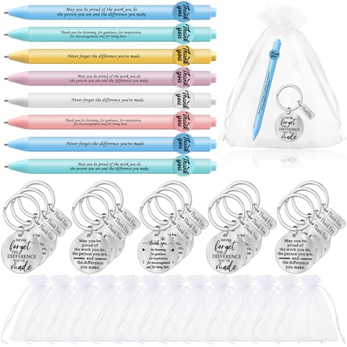 Stylos de motivation Yeaqee lot de 36 avec pochettes pour bureau