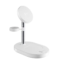 Cellularline MAG TRIO Stazione di Ricarica Wireless 3in1 con Qi2