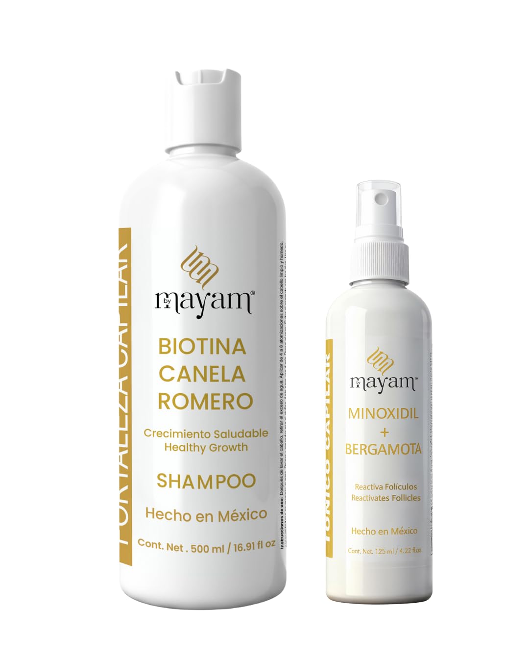 Amazon.com: Mayam Beauty Hair Growth Bundle – Biotin Cinnamon