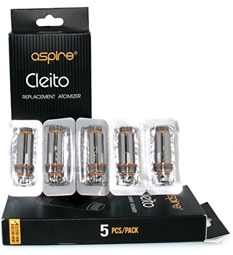 Original Aspire Cleito Double Clapton Bobine 0.27ohm -5pieces dans un paquet (0.27ohm), Ce produit...