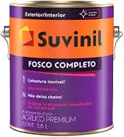 Tinta Suvinil Tintas para parede acrilico fosco completo 3,6L - Algodão egipcio - 50146020