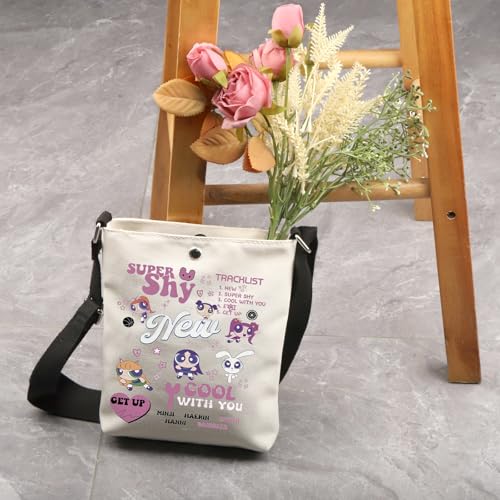 UJIMS Korea-Pop Group Band Gift Singer Album Crossbody Bag Korea-Pop Music Lover Merchandise Korea-Pop Fans Gift4