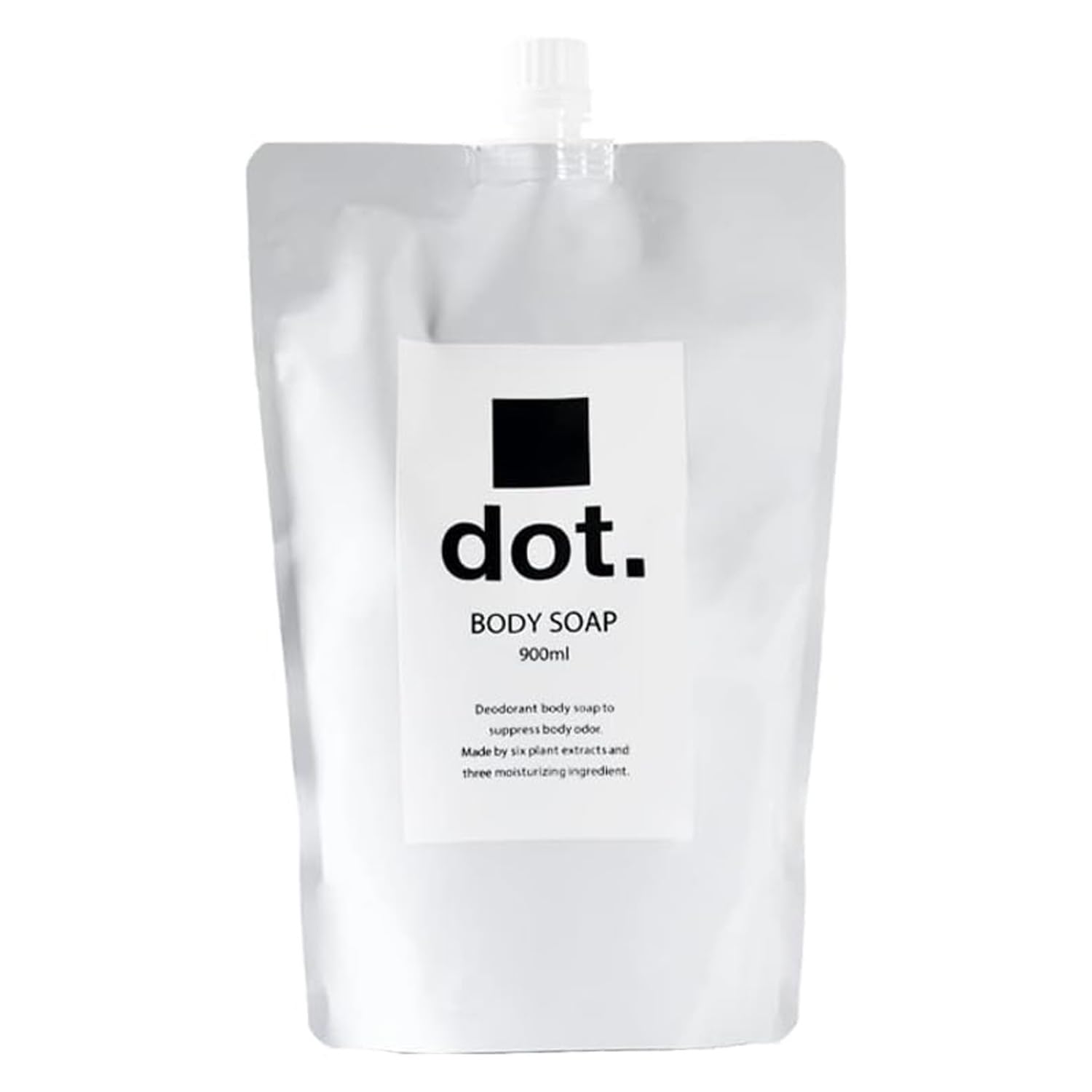 Amazon | dot 2ヶ月分 ボディソープ 詰め替え用 デオドラント メンズ