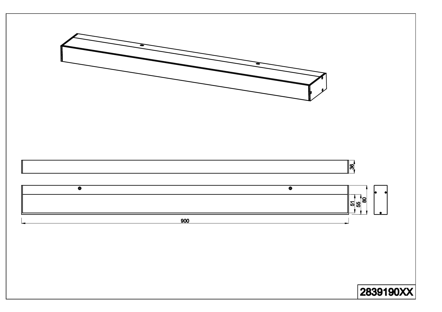 Trio Leuchten LED Bad Wandleuchte Rocco 283919032, Metall Schwarz matt, inklusiv 13 Watt LED, Up and down Beleuchtung |