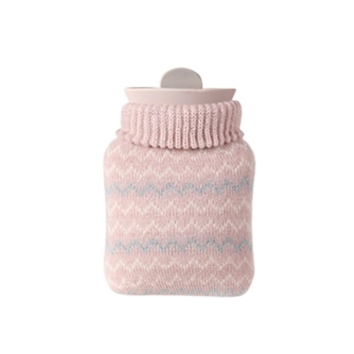 termofor, Torba wypełniona pluszem silikonowym Kompres do rąk Przenośny podgrzewacz(Pink)