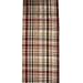 DII Give Thanks Plaid Fall Table Decor, Autumn & Thanksgiving Tabletop Linens, 14x72 Table Runner