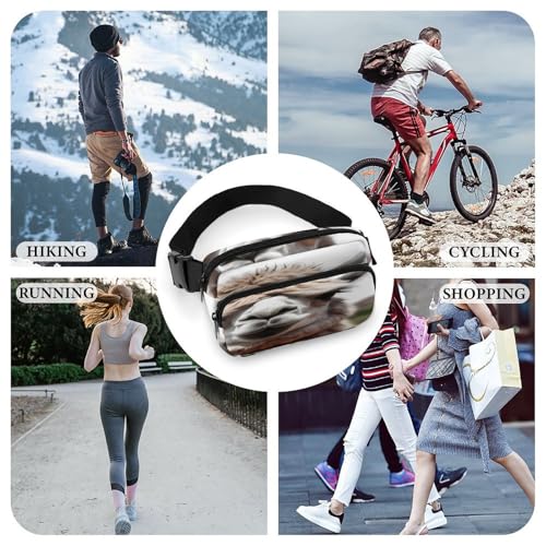 Sac banane alpaga réglable pour courir sans encombrement