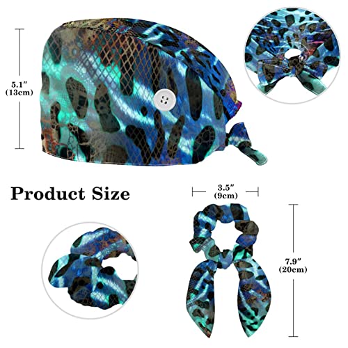 Bonnet de coiffure à étoiles et pois, parfait pour protéger vos cheveux à la maison