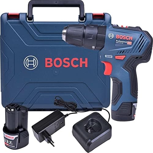 Bosch Parafusadeira Furadeira GSB 12V-30 Brushless 12V com 2 bate...