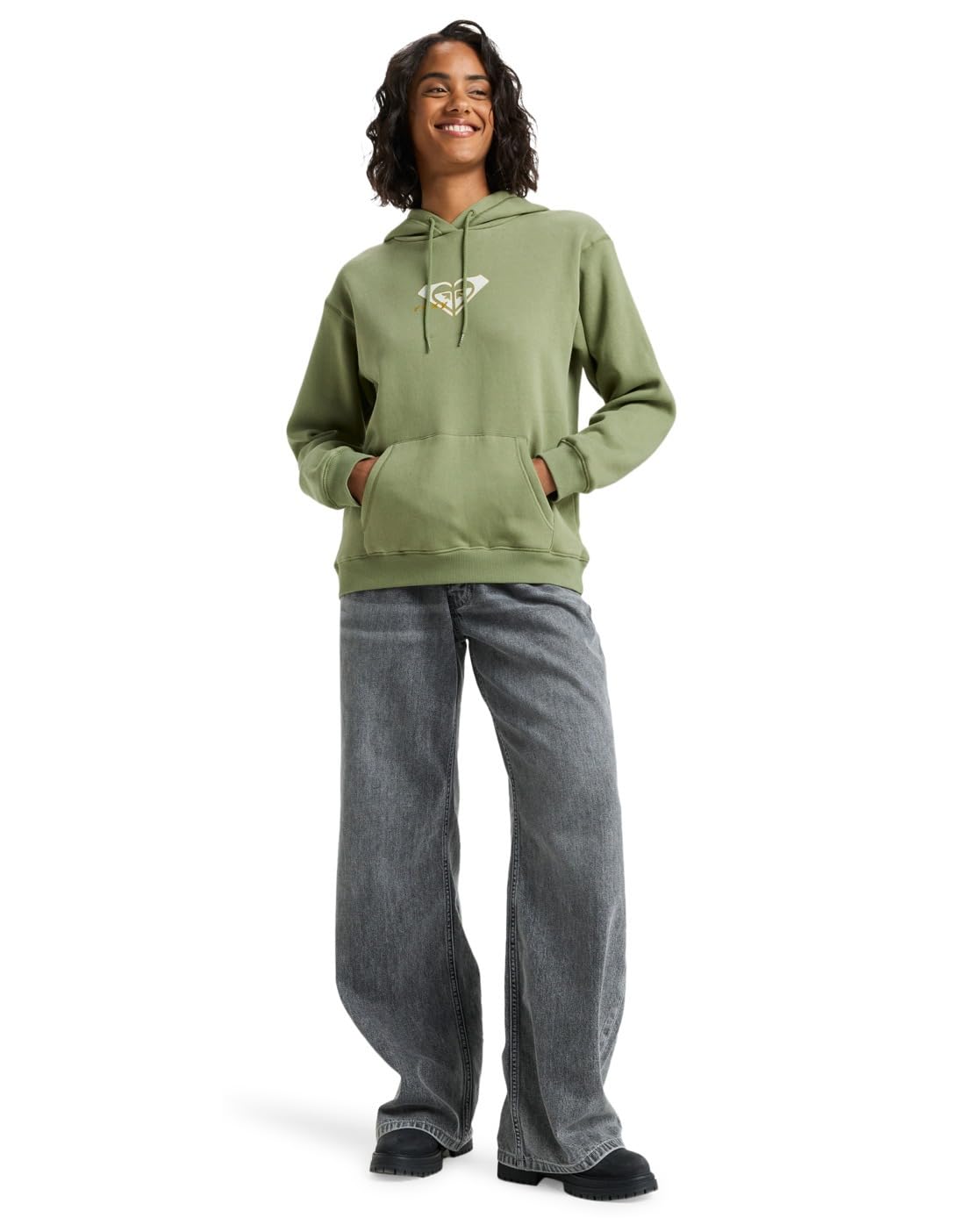Roxy VL Surf Stoked Brushed - Sudadera con capucha para mujer ERJFT05028