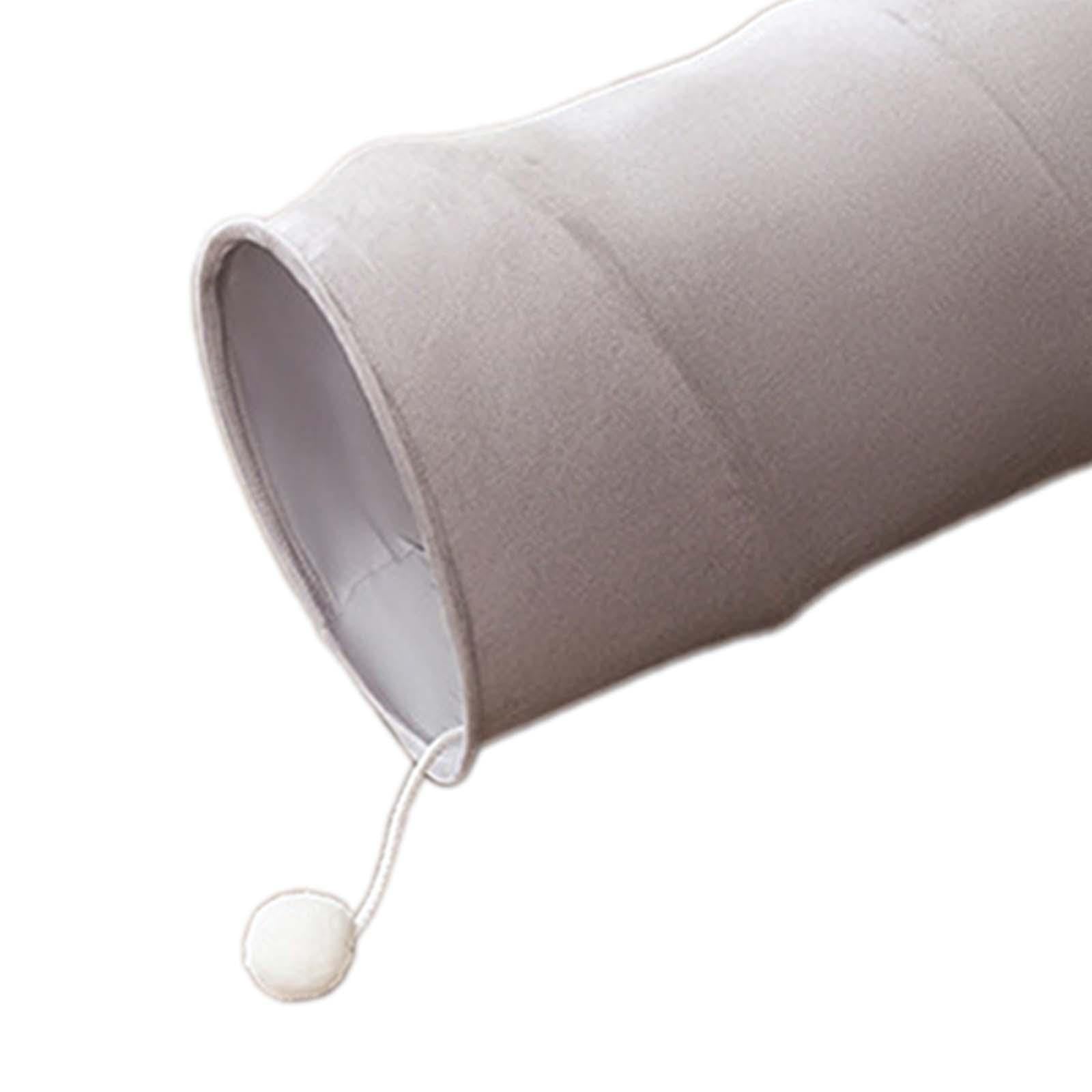 Sharplace para Gatos de Interior. Tubo de Juego para Gatos. Longitud: 47,24" (120 Cm), Diámetro: 9,8". Juguete Interactivo para Mascotas Y, Gris