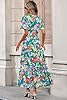 MASCOMODA Womens Summer Boho Maxi Dress Floral Wra... #5
