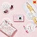 Kodak PixPro Friendly Zoom FZ55 16MP 1080p Full HD Digital Camera with 5X Optical Zoom Vlogging Camera (Pastel Pink)