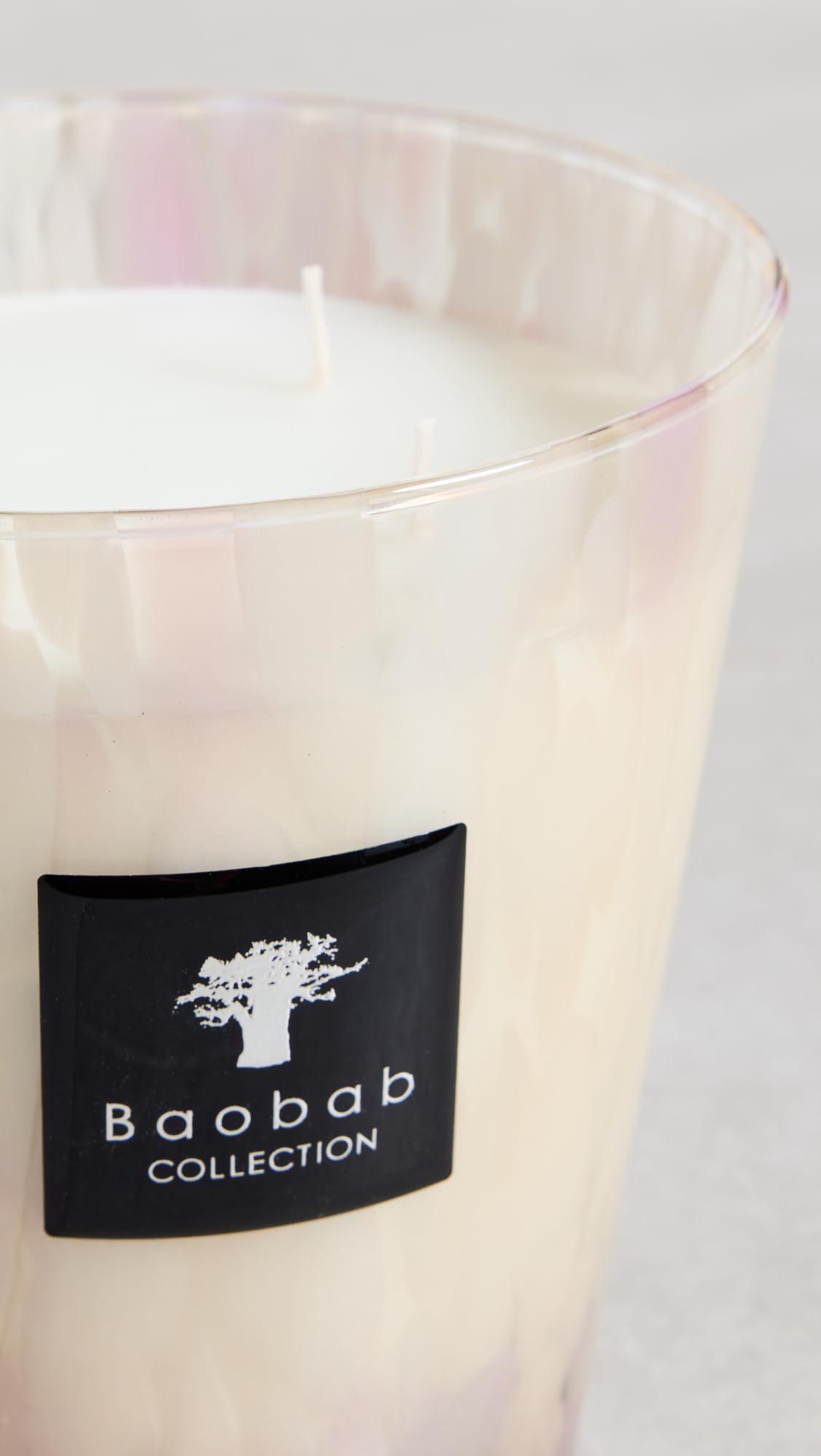 Amazon.com: BAOBAB Women's White Pearls Candle, 16cm, 16x10x16 cm