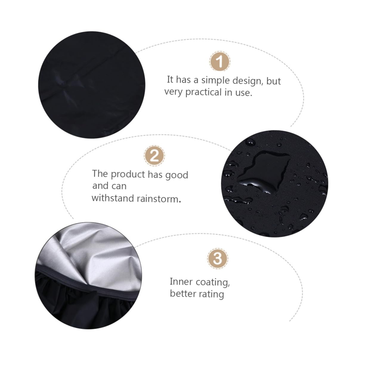 Milisten Mountaineering Backpack Rain Cover Case Scratch Protection Easy to Fold