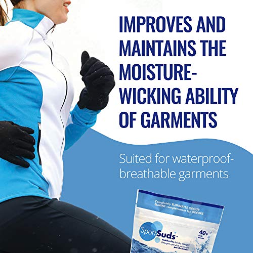 Sport Laundry Detergent, Odor Eliminator Technology, Laundry Soap For Workout Clothes And Everyday Use - Sport Suds 500Grams #TOP3