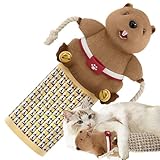 Protection Sûre et Totale : Le de lutte pour chat est doté d'un matériau épais et rembourré qui assure une couverture complète du bras et de la main, offrant une protection contre les griffes et les morsures pendant les séances de jeu interactif avec votre compagnon félin. Cette conception permet aux propriétaires de chats de bénéficier d'une manipulation sécurisée et de moments de complicité sans risque, tout en maintenant un confort optimal pour des interactions régulières avec l