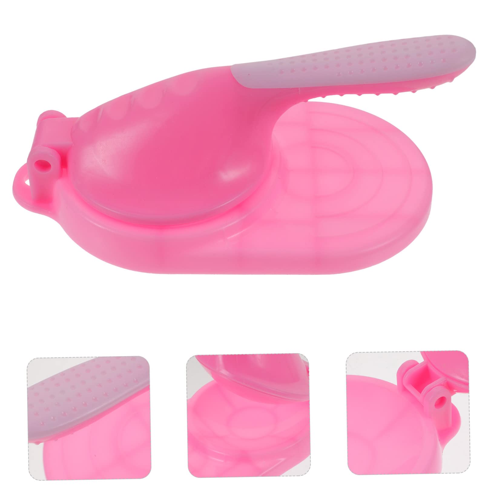 OKUMEYR Small Dumpling Pressers Handheld Dumpling Skin Maker Mold for Home Restaurant Use