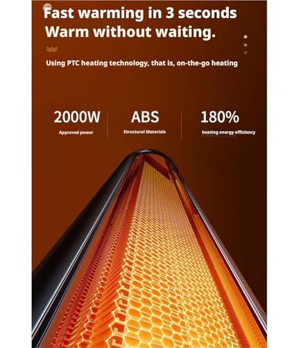 Calefactor Eléctrico Vertical Cerámico 1500W 110V miniatura 5