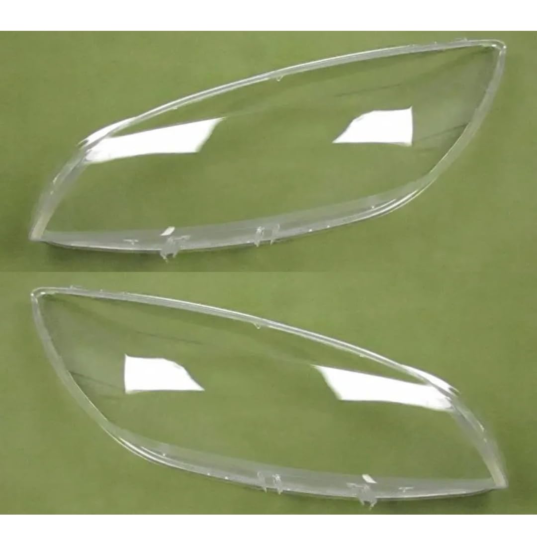 Oulesh Headlight Lens Cover for Baic Senova D50 2014-2016, 1Pair Car Front Headlight Cover Transparent Lampshade Headlamp Shell