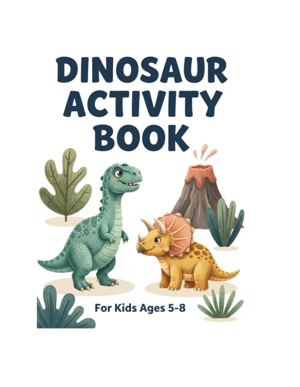 Dinosaur Activity book age 5-8 years old