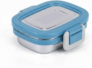 Signoraware Lock N Store Stainless Steel Containers | Airtight & Leakproof | Compact & Durable | Ideal for Snacks, Kids, T... Price In India