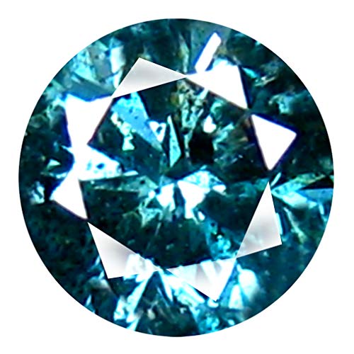 Diamant bleu vif véritable 0.26 ct AAA, la pierre idéale pour sceller vos fiançailles