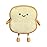 VHYHCY Toast Bread Pillow Funny Food Plush Toy Pillows Small Cute Stuffed Plush Sofa Pillow (Toast Bread,Golden)