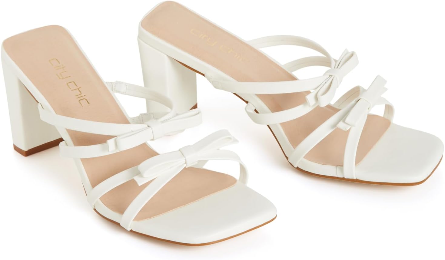 City Chic Women's Mule - Wide Fit Ava