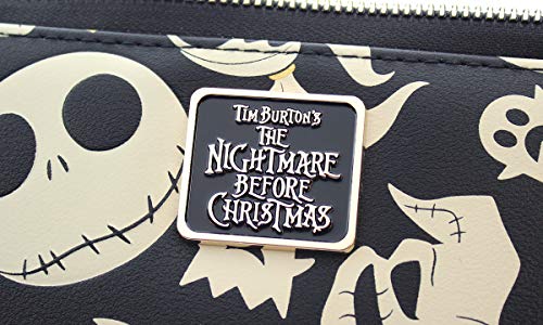 Disney Nightmare Before Christmas Jack Skellington Zero Oogie Boogie Full Zip Wallet4