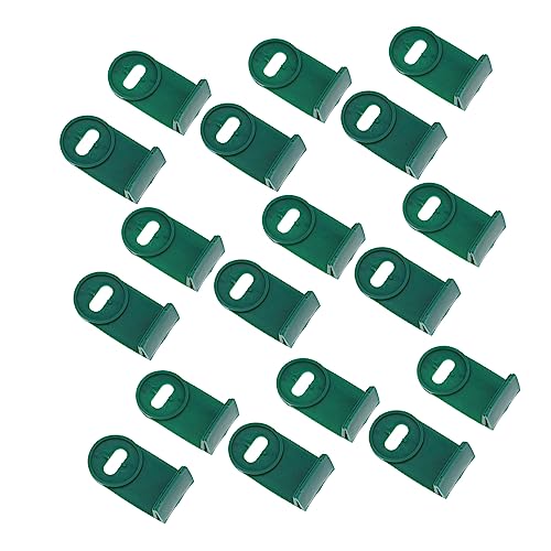 VICASKY 50Pcs Greenhouse Plant Clips Durable Aluminium Hangers for Hanging Flowers Pots Baskets Versatile Fixing Tools for Organizing Your Greenhouse
