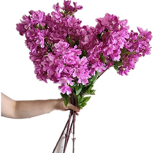 jiumengya 4pcs Silk Crape Myrtle Stem Faux Common...