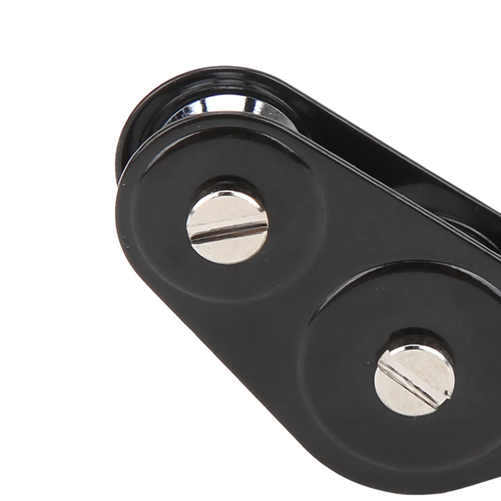 Srliya Anillo de Polea de Doble Rodillo para Caña de Pescar, Punta Guía, Herramienta de Pesca con Curricán para Barcos con Construcción (4,0 mm)
