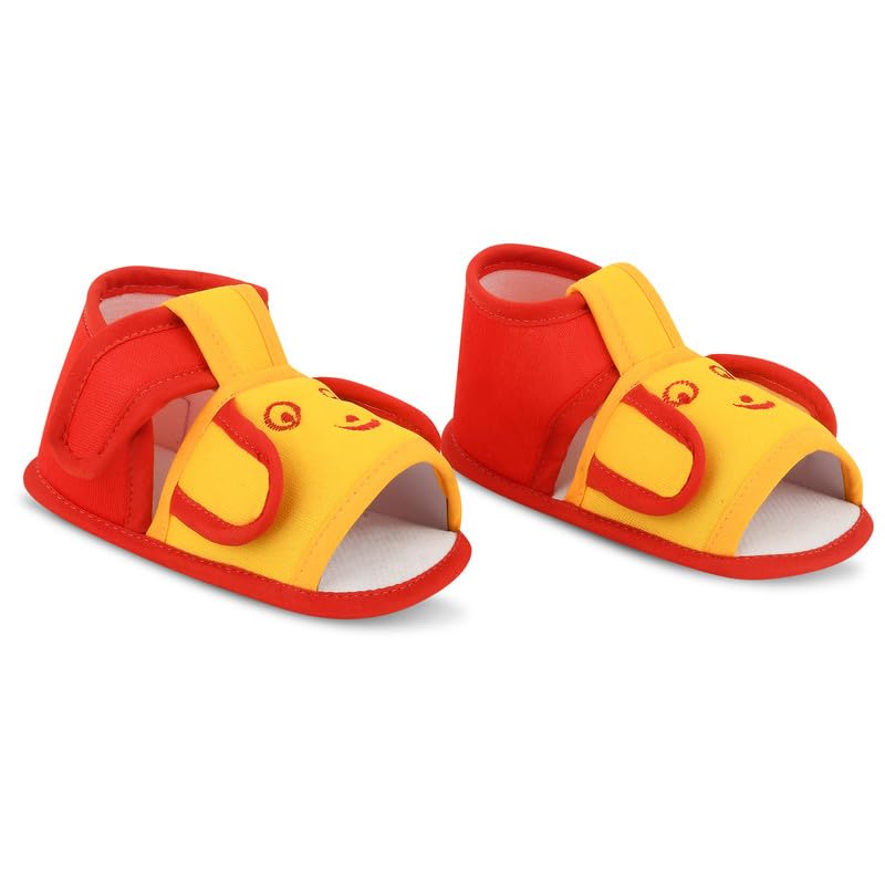 Image of SMARTOTS Pack of 1 New Born Baby Shoes Sandal for 0-9 Months Baby Boy & Girls
