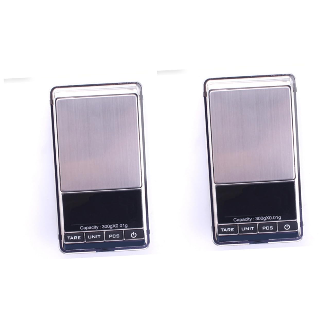 PRETYZOOM 2stücke Elektronische Miniwaage Für Schmuck Tragbare Pocket-waage Mit Lcd-display Für Präzise Messungen Von Gold Und Anderen Materialien