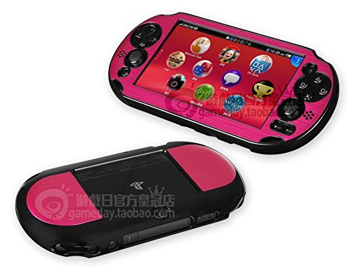 Szjay ® Metal Aluminum Metallic Protection Hard Case Cover for PlayStation Ps Vita 1000 (Silver)