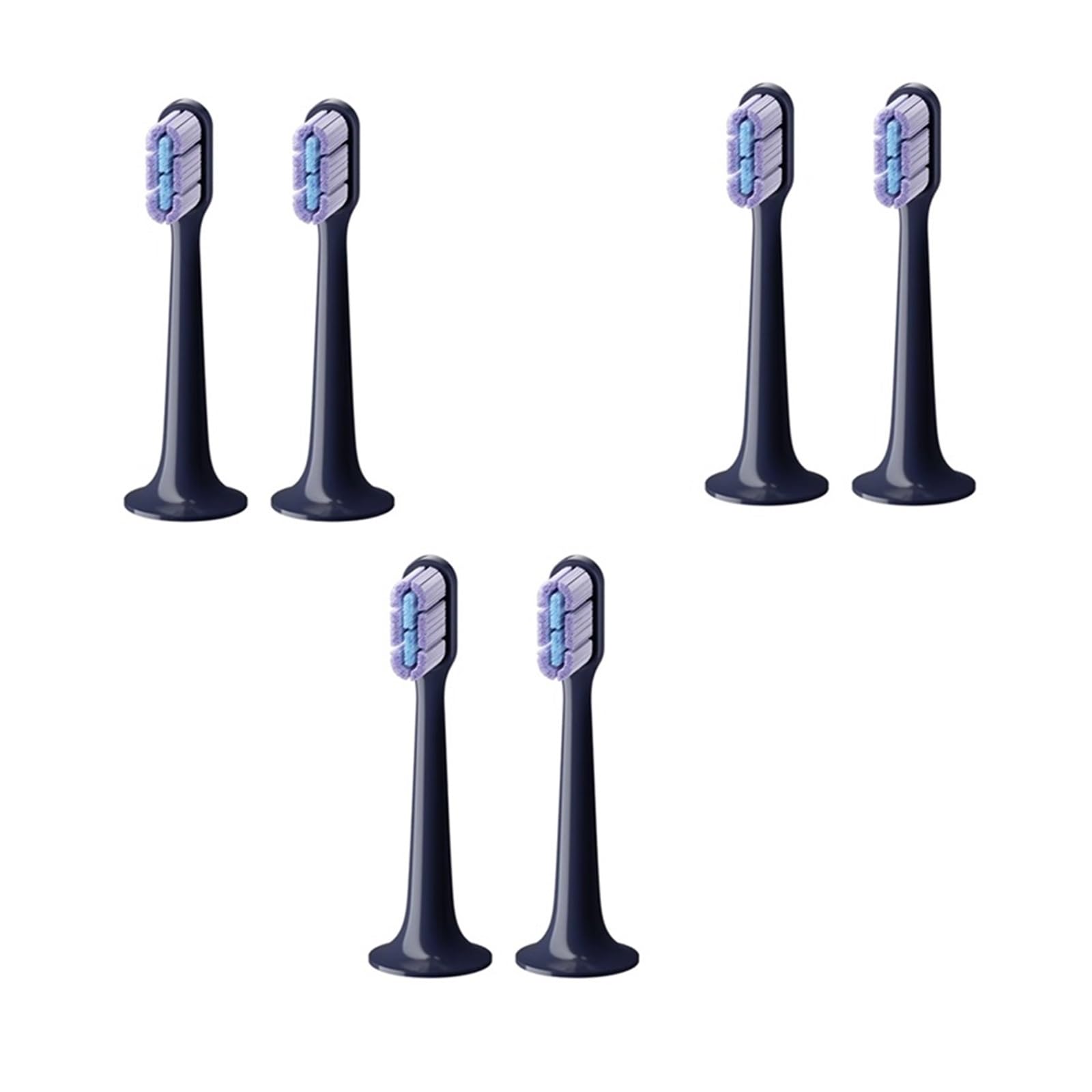 Compatible for Xiaomi Mijia Sonic Electric Toothbrush T700 Head Universal High-Density Brush Head Teethbrush Replacement Heads(6pcs)