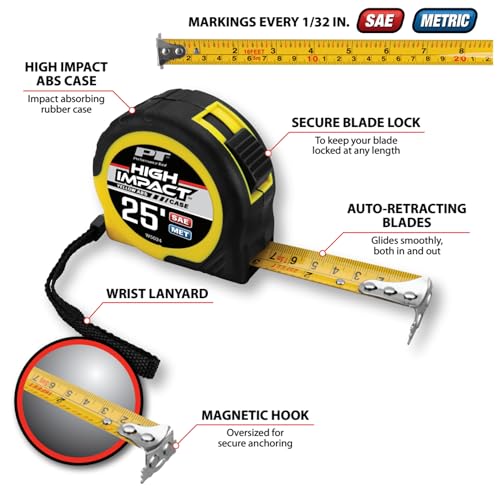 Cinta métrica Performance Tool 7.6 m miniatura 2
