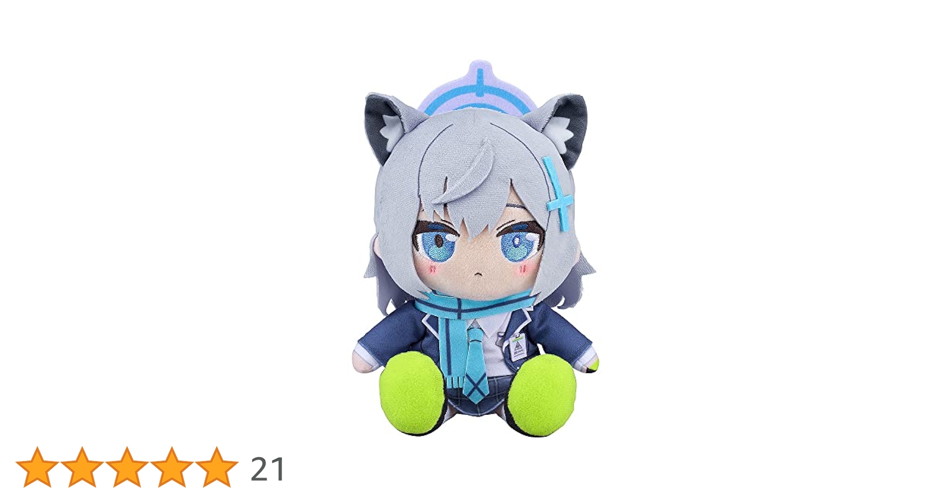 Amazon.co.jp: ブルーアーカイブ 砂狼シロコ ぬいぐるみ : おもちゃ