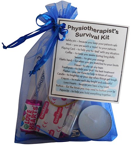 Physiotherapist's Survival Kit - Great gift for a physiotherapist, physio gift, gift for physio, physio present, present for physio, thank you gift for physio