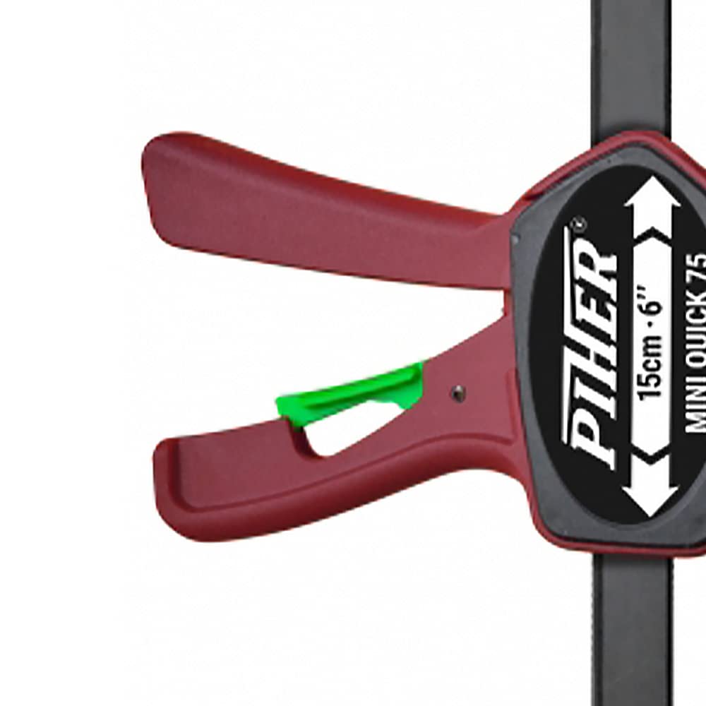 2 Stück Piher Mini Quick Einhandzwinge 30 cm Schraubzwinge Spann Spreiz Zwinge Klemme