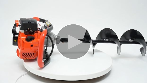 52CC Auger Post Hole Digger, 2-Stroke Post Hole Digger Gas Powered