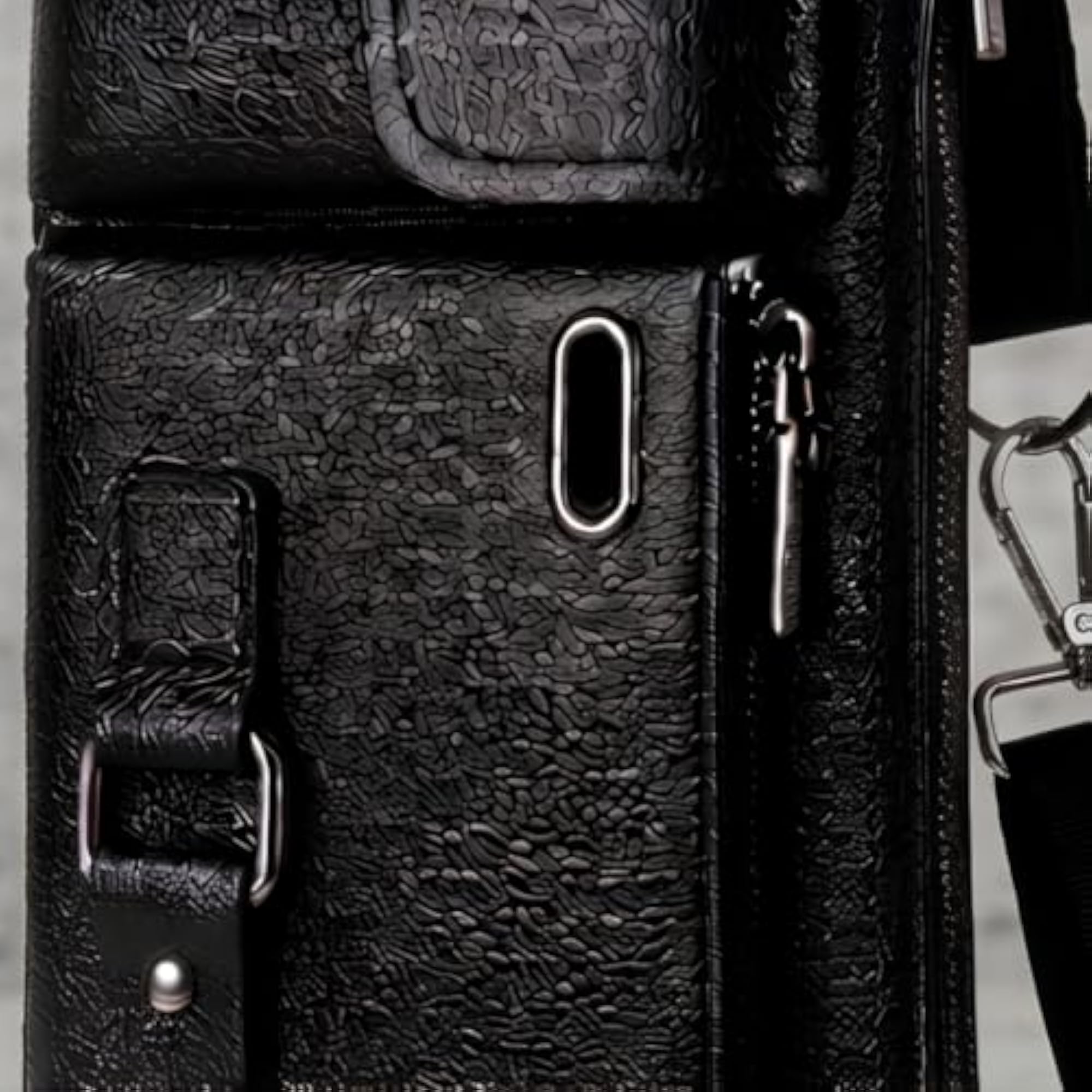 Unisex Lightweight Crossbody Messenger Bag with Adjustable Strap