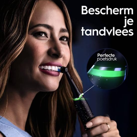 Oral-B iO 10 Special Edition, elektrische Zahnbürste, Schwarz, 1 Bürste, 1 Reiseetui mit Ladegerät – Bild 8