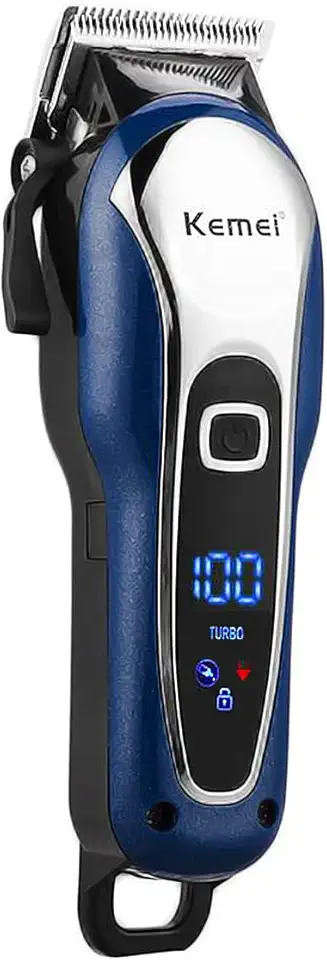 Máquina De Cortar Cabelo Profissional Aparador Kemei Km-1995